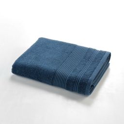 Drap de Douche 70x130 cm - Éponge Unie Tendresse Saphir 600g/m²