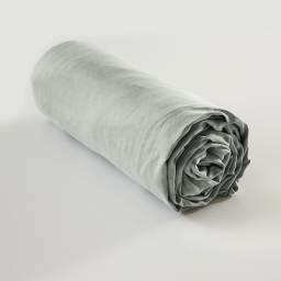 Drap-housse 160 x 200 cm en Lyocell - bonnet 35 cm Lysandre Lichen
