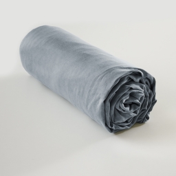 Drap-housse 160 x 200 cm en Lyocell - bonnet 35 cm Lysandre Stone
