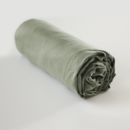Drap-housse 160 x 200 cm en Lyocell - bonnet 35 cm Lysandre Thym