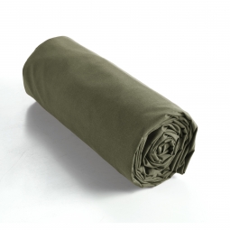 Drap housse coton luxe 180 x 200 cm Ambre Romarin
