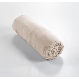 Drap housse gaze de coton Luxe 90 x 190 cm Gaïa Pampa