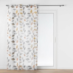 Panneau a oeillets 140 x 240 cm voile sable imprime vahine Sans