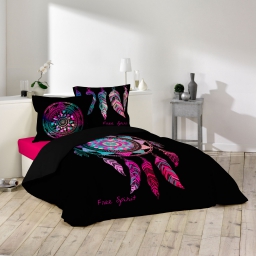 parure 3 p. 240 x 220 cm imprime 42 fils dessin place porte bonheur