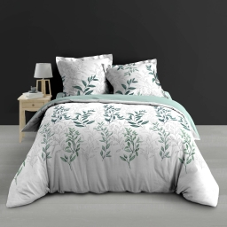 PARURE 3 P. 260 x 240 CM PERCALE IMP. 78 FILS ALLOVER WENDY