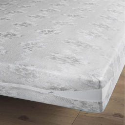 R&eacute;nove matelas 140 x 190 cm maille extensible RENA Gris