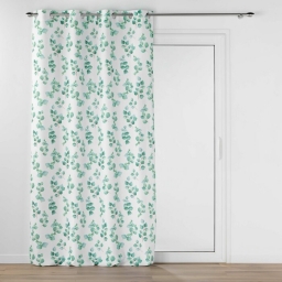 Rideau a oeillets 140 x 280 cm polyester imprimé Leandre