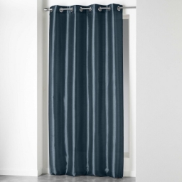 Rideau effet brillant 140 x 240 cm Shana Marine