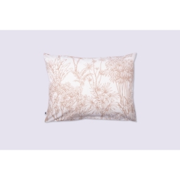 Taie d&rsquo;oreiller 50 x 70 cm - 100 % coton 57 fils - Imprim&eacute; v&eacute;g&eacute;tal JAVA