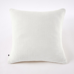 Taie d'Oreiller 60 x 60 cm Quadruple Gaze de Coton 220 g/m&sup2; Bella Chantilly
