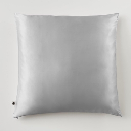 Taie d'Oreiller 63 x 63 cm - Soie de Mûrier Soanne Argent