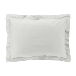 Taie d'oreiller vp 50 x 70 cm percale uni 78 fils percaline  +p. bourdon White