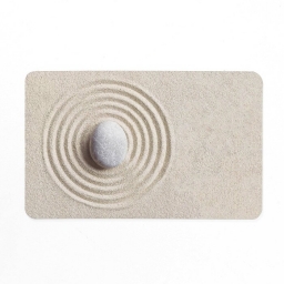 Tapis de bain 50 x 80 cm ultra-absorbant serena des. place Sans