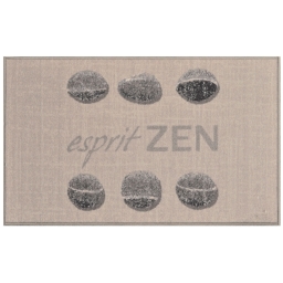 tapis deco rectangle 50 x 80 cm imprime esprit zen