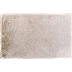 Tapis rectangle 120 x 170 cm imitation fourrure F&eacute;line - Naturel