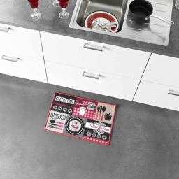 Tapis rectangle 40 x 60 cm imprime digital menu