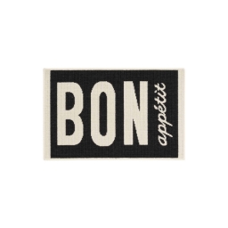 Tapis rectangle 50 x 80 cm bouclette appetito Sans