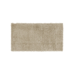 Tapis rectangle 60 x 110 cm shaggy uni Tango Taupe