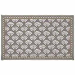 tapis rectangle antid&eacute;rapant 50 x 80 cm imprime Art deco chic