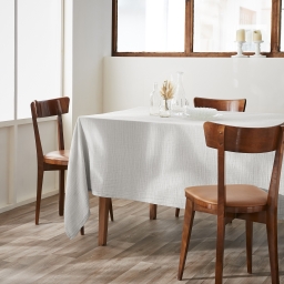 Nappe rectangulaire 150 x 350 cm &ndash; Double gaze de coton &ndash; Ga&iuml;a Nuage