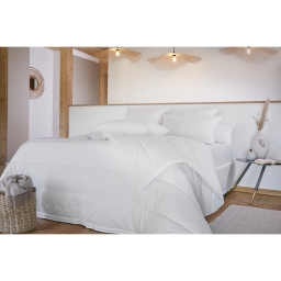 Couette 240 x 220 cm – CELESTE – Coton 57 fils – Anti-Acariens – 350 g/m²