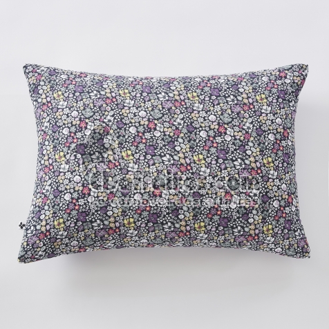 Taie d&rsquo;Oreiller 50 x 70m &ndash; Gaze de Coton Imprim&eacute;e &ndash; MALIA Floral
