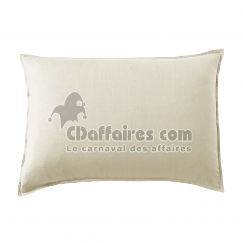Taie d&rsquo;oreiller 50 x 70 cm en Lyocell &ndash; Mod&egrave;le Lysandre Pampa