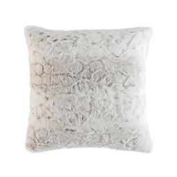 Coussin Déhoussable 45 x 45 cm – Imitation Fourrure / Velours Alaska