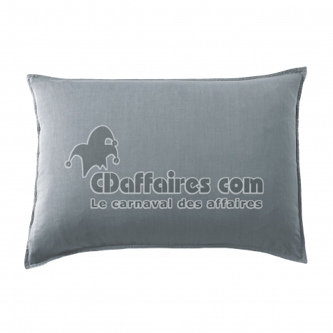 Taie d&rsquo;oreiller 50 x 70 cm en Lyocell &ndash; Mod&egrave;le Lysandre Stone