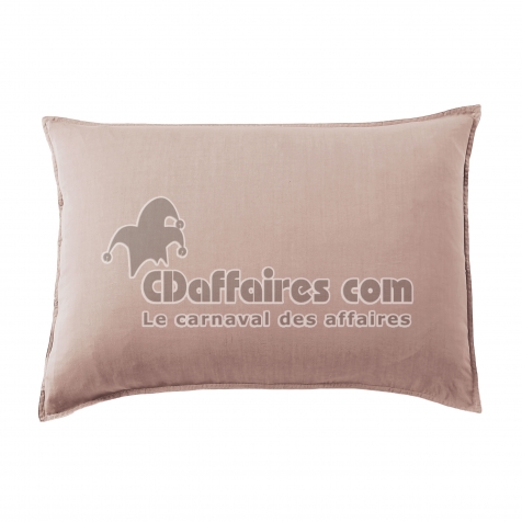 Taie d&rsquo;oreiller 50 x 70 cm en Lyocell &ndash; Mod&egrave;le Lysandre Blush