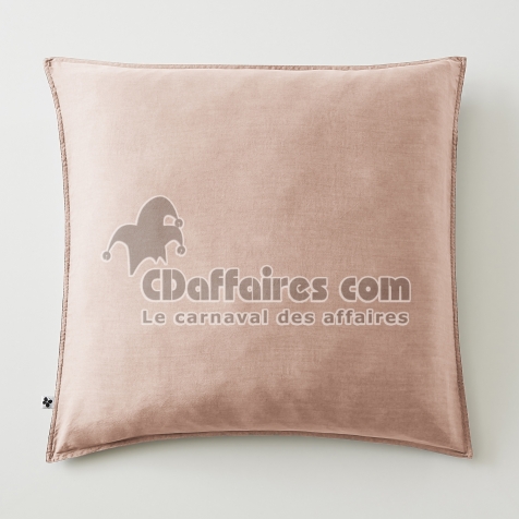 Taie d’oreiller 63 x 63 cm en Lyocell – Modèle Lysandre Blush