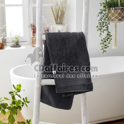 Serviette de toilette 50 x 90 cm – Coton Épais 600 g/m² – Garance Orage