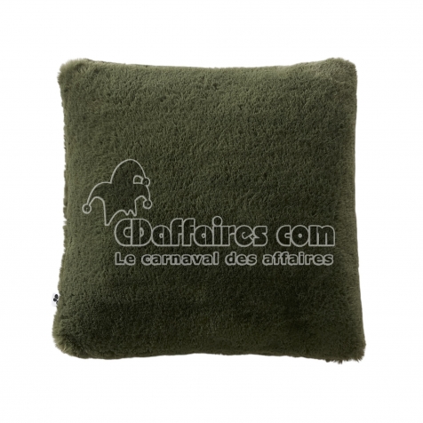 Coussin Déhoussable 45 x 45 cm en Fausse Fourrure – Toundra