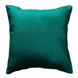 Coussin D&eacute;houssable Compress&eacute; 60 x 60 cm &ndash; Polyester Uni Essentiel Emeraude