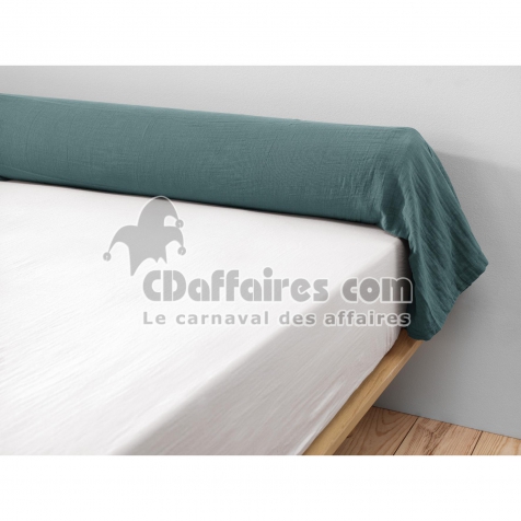 Taie de traversin gaze de coton Ga&iuml;a &ndash; 85 x 185 cm