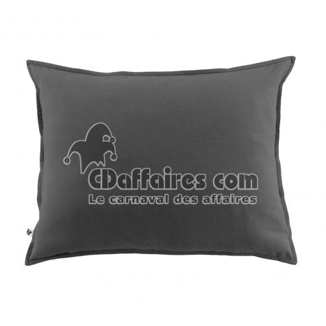 Taie d’Oreiller 50 x 70 cm – Flanelle Chaude – Candice Anthracite