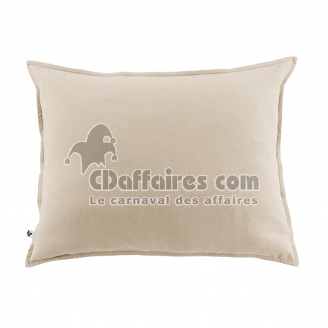 Taie d&rsquo;Oreiller 50 x 70 cm &ndash; Flanelle Chaude &ndash; Candice Sable