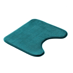 Contour wc microfibre 45*45cm vitamine bleu emeraude Bleu/emeraude