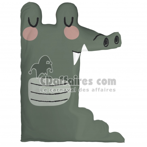 Coussin d&eacute;co 37,5 x 50 cm - Ali kaki