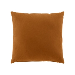 Coussin dehoussable 45 x 45 cm coton/polyester recycle twily Camel