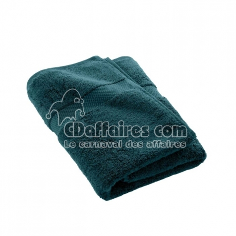 Drap de douche 70 x 130 cm eponge unie elegance Bleu