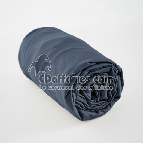 Drap housse 140 x 190 cm satin de bambou Salomé Bleu nuit