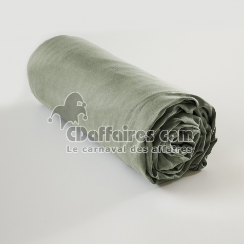 Drap-housse 160 x 200 cm en Lyocell - bonnet 35 cm Lysandre Thym
