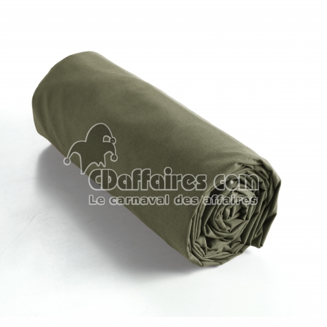 Drap housse coton luxe 180 x 200 cm Ambre Romarin