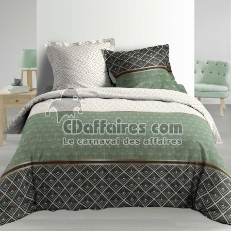 Housse de couette 220x240 cm + taies 100% PERCALE LUXE Belor