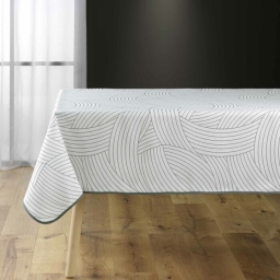 Nappe rectangle 150 x 200 cm polyester imprime linea Sans