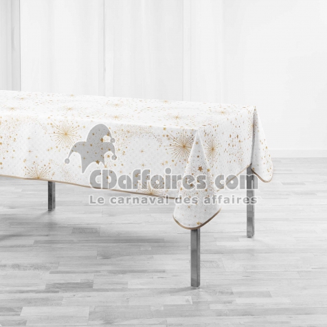 nappe rectangle 150 x 240 cm polyester imprime illumination