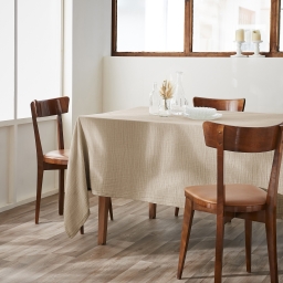 Nappe rectangle 150 x 250 cm GA&Iuml;A Ficelle