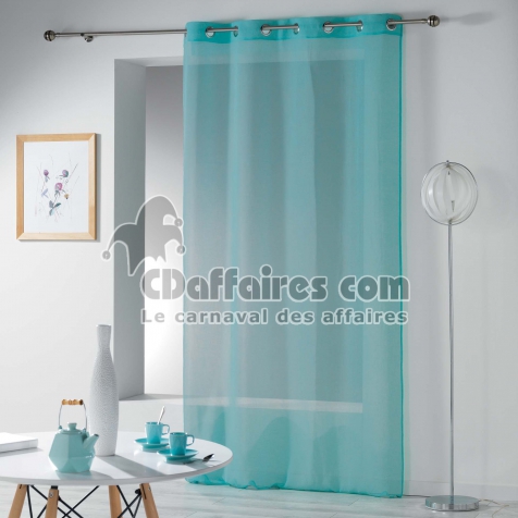 Panneau a oeillets 140 x 240 cm etamine crash telma Lagon
