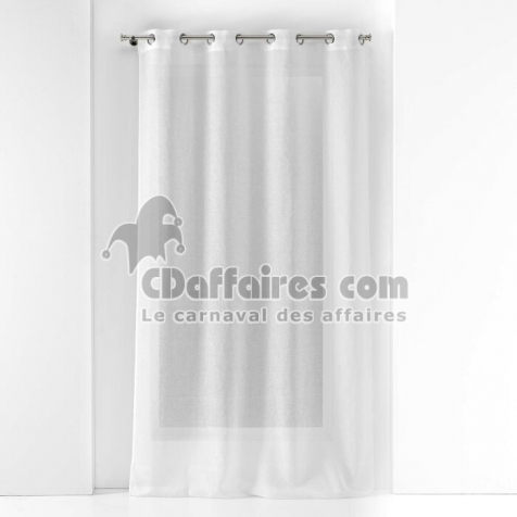 Panneau a oeillets 140 x 280 cm tisse fantaisie malina Sans